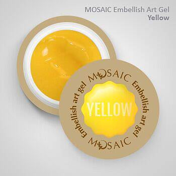 Embellish art gel yellow